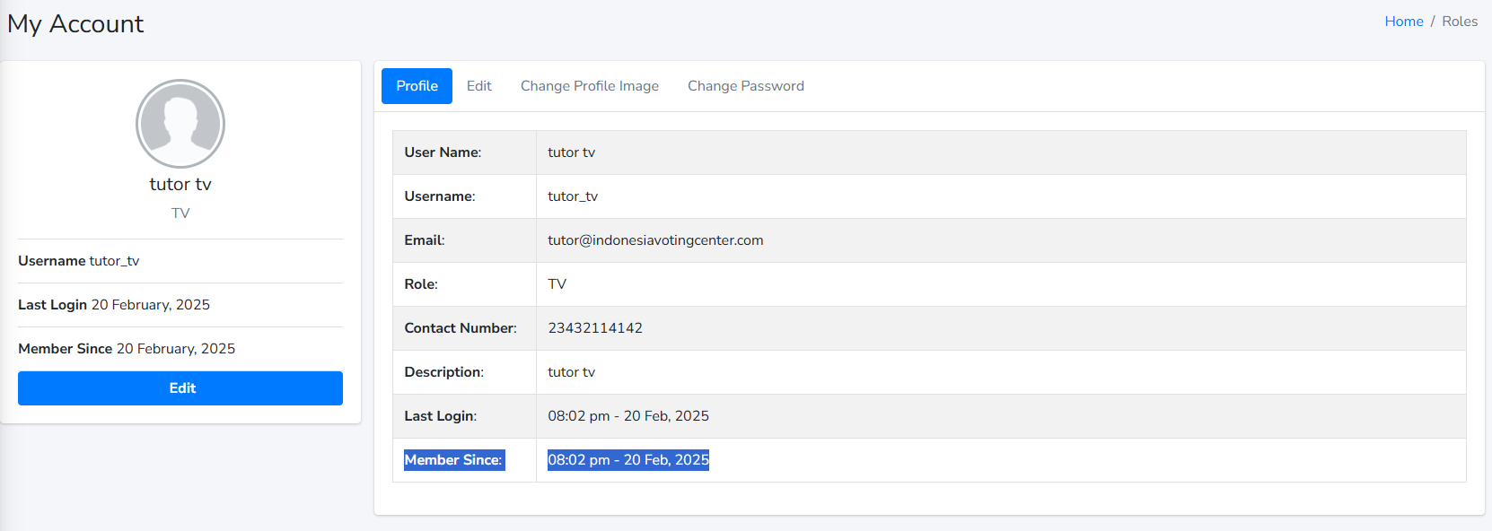 Panduan Mitra: Perubahan Data Akun